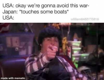 Don’t touch their boats man