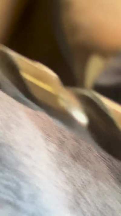 At working now dreaming of getting pitted in my drill