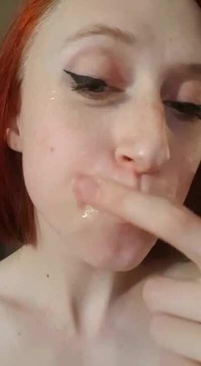 Crackdown on spammers! Any posts without a lady feeding on cum will be removed and users will be permanently banned!