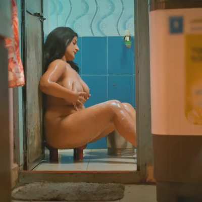 Did you see your fav milf bathing?