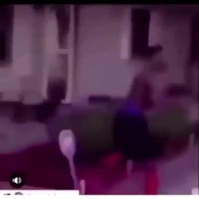 dude got hit on the head hard as heck with a metal bat