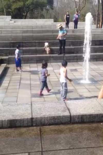 Let me put my face in the water