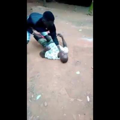 Provoke someone into a fight and you might take a beating.