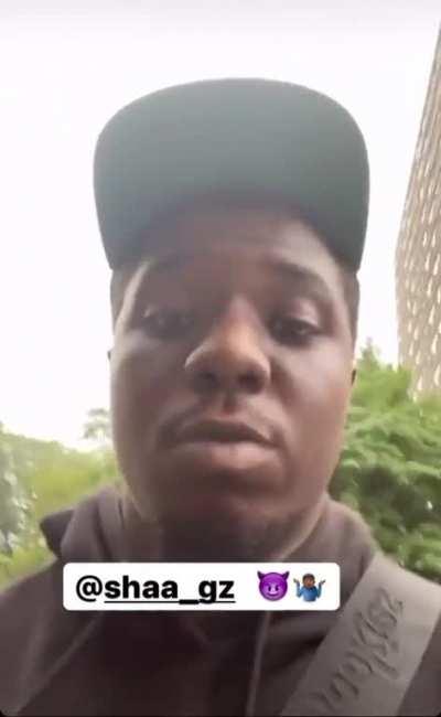 Sha GZ Kicks over 13 Yr old Jaryan Candles who was recently killed