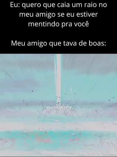 Tem certeza que foi um raio?