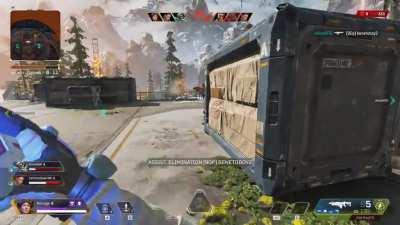 I got a kill with my gravity lift, kind of