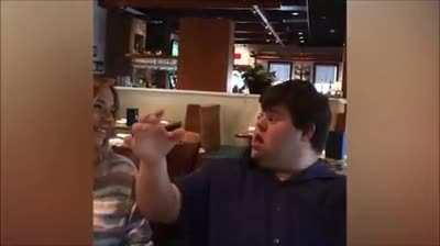 Beautiful reaction: Couple surprise wife's brother who has Down's Syndrome with pregnancy announcement