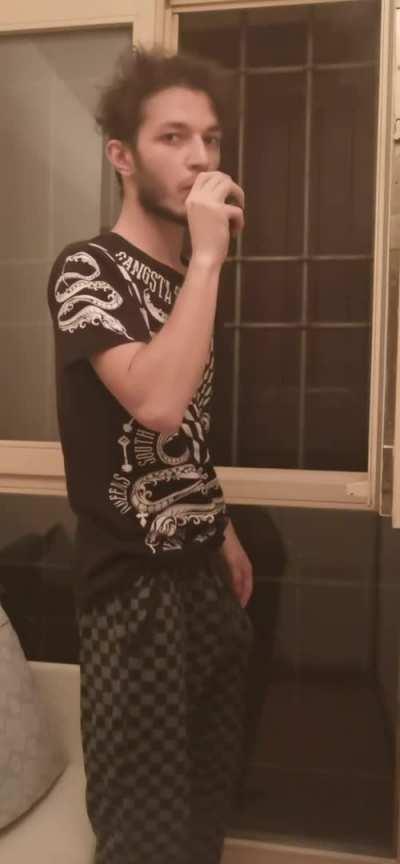 Even with my large pants I can barely hide him