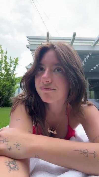 Red bikini Tiktok 3 May 2024