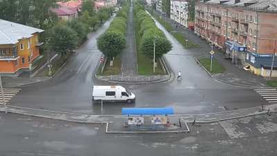 Accident at the intersection.