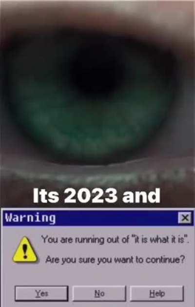 Guess we don’t have it in us anymore