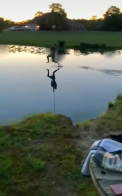 HMB, I will walk on the surface of the water