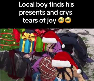 Where’s Abbacchio? He needs presents too!