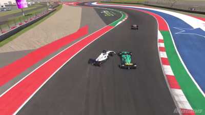 I've seen netcode but what is this?!?! Lap 1 of 56 and I'm out