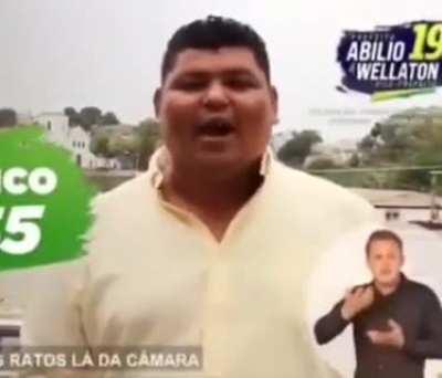 Candidato a vereador de Cuiabá.