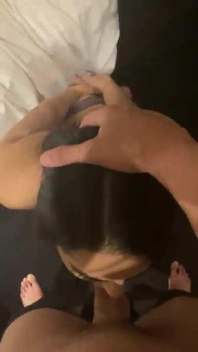 No gag reflex 😇 [18F]