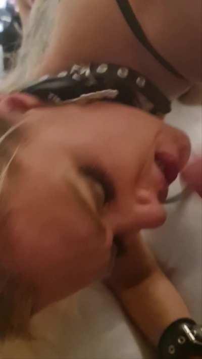 I love being a submissive slut for my husband's friends 