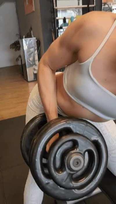 I could be your workout partner - Scarlet Light