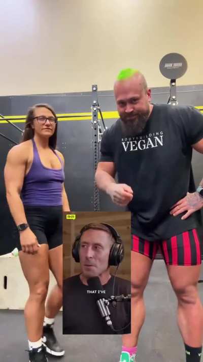 32 years of veganism combined (our favorite sources of protein are in the comments)