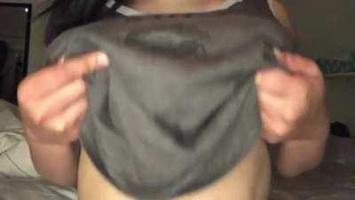 Dropping my Hawaiian-Japanese titties for you