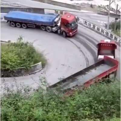 Trucks Kiss On Valentine's Day