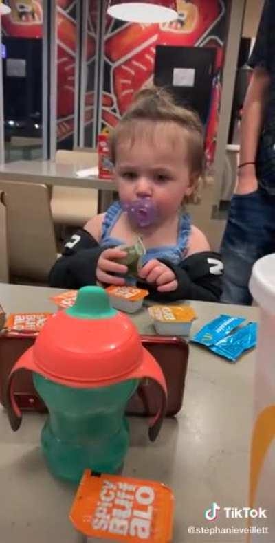 She just knew what to do with it lmao