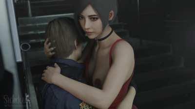 Ada and Leon (sickdude) [Resident Evil]