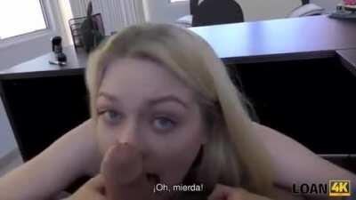 Blue Eyed Eye Contact