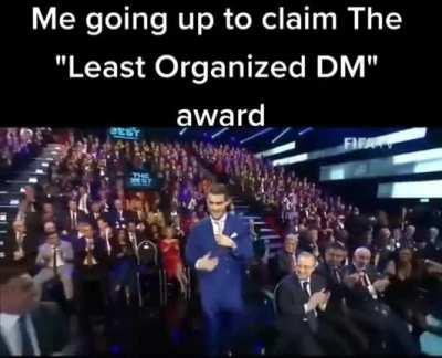 Every time a player asks a question I respond with 