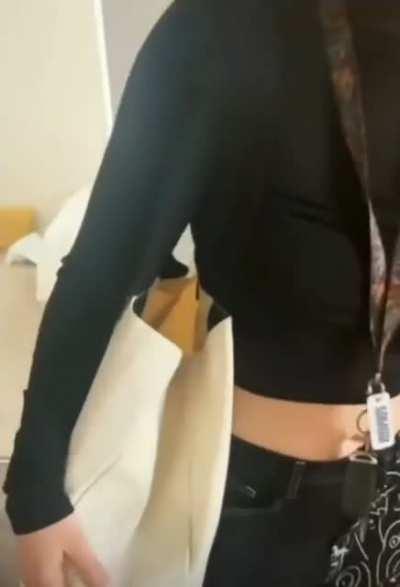 Ma’m I need to search you for catroband please