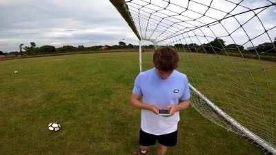 Took it like a champ