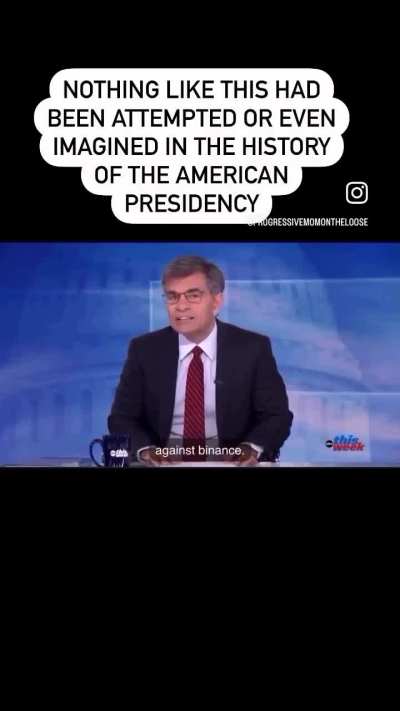 Unprecedented corruption. How do his supporters just ignore this?