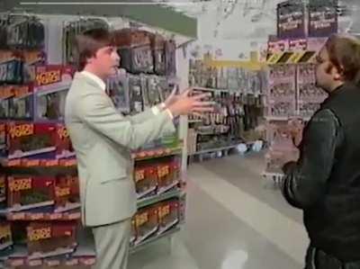 Quinnsworth Darth Vader ad + hilarious outtakes.