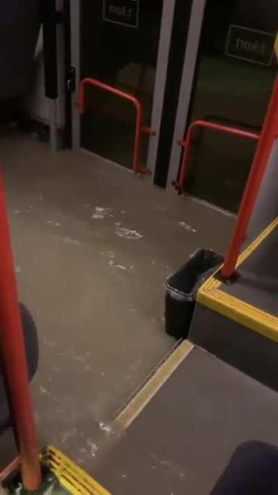 Parece bem o tipo de coisa aue poderia acontecer por aqui na época das chuvas