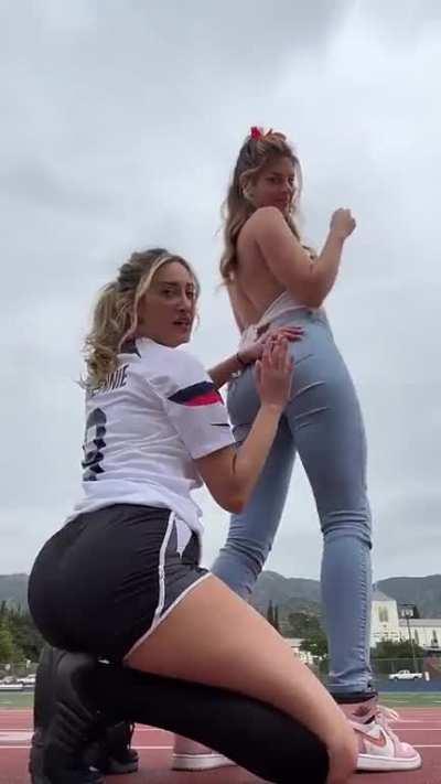 Touching Her Ass