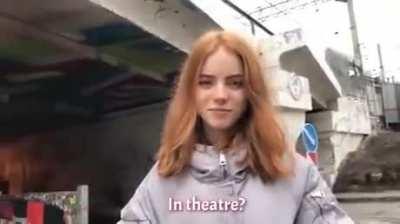 she just want to be an actress