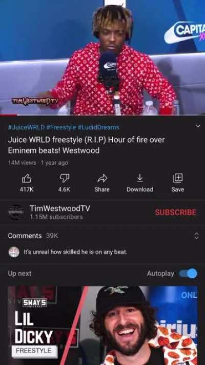 lets just remember how good juice was at freestyles