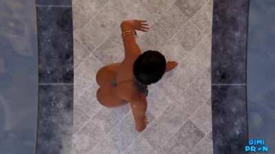 Pharah Belly Dance ️(DIMIPRON)[Overwatch]