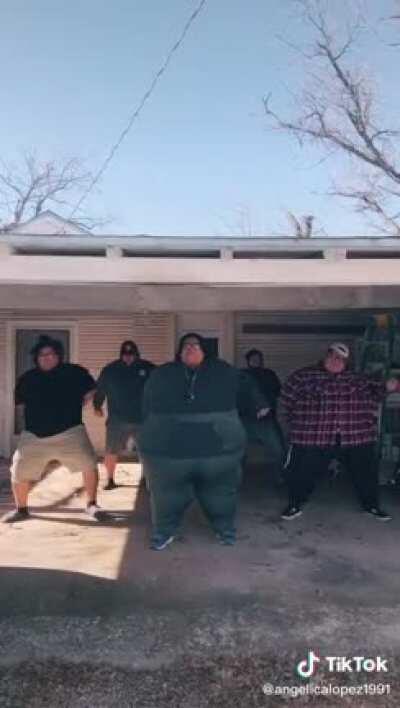 Guy on the left is going crazy though