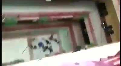 Support railing failure