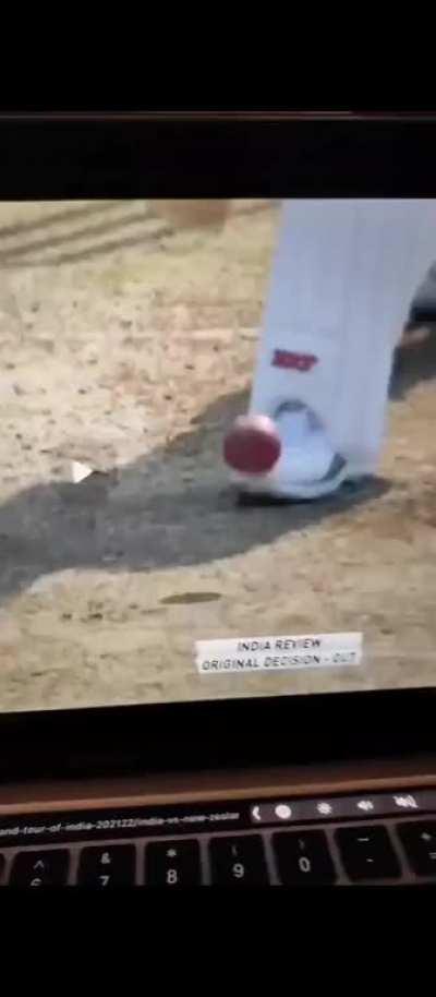 Koach was given out against NZ in 2022 January ,it happened again today