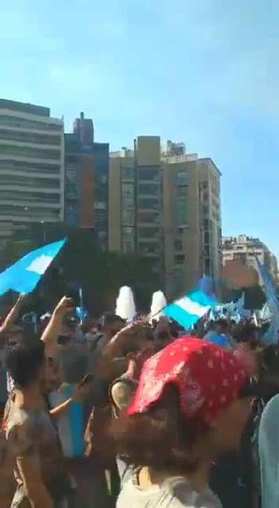 Mientras tanto en la marcha de Cordoba
