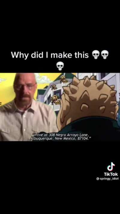 random jjba videos i found in tiktok(credit: springy)