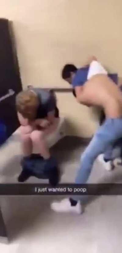 He Just Wanted To Poop