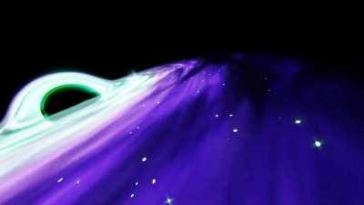 4 Days Since Starting my Blender Journey! Had a lot of fun making this Black Hole!