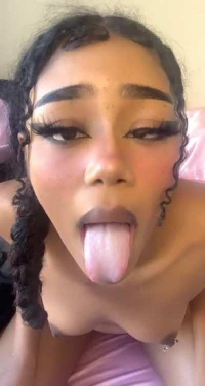 Waiting to swallow your load