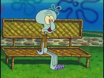 There is no joke here, only a SpongeBob episode