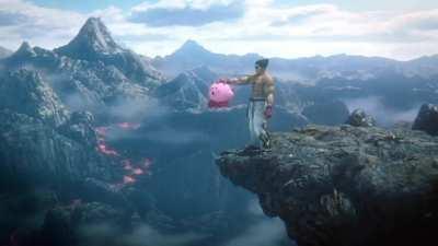 Kazuya drops kirby