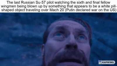 Turns out fighting a country that spends the equivalent of half your GDP on defense is a bad idea...