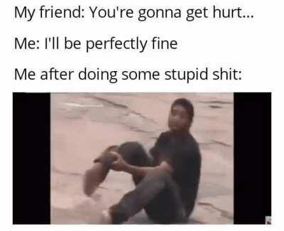 That's how it usually goes